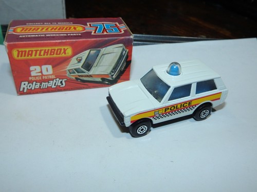 Matchbox police patrol - police,
