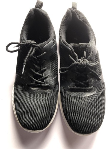 Mens black nylone casual - black,