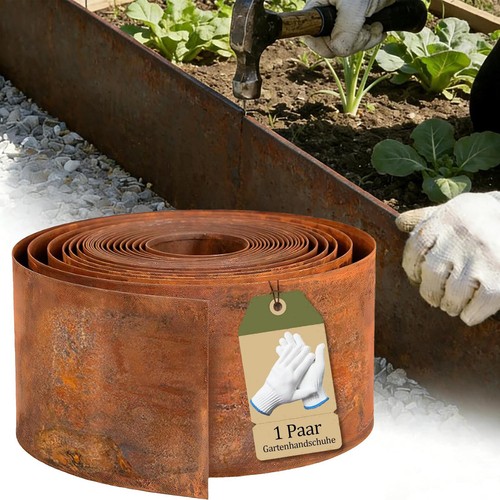10m 50m metal garden edging - 10m-50m,