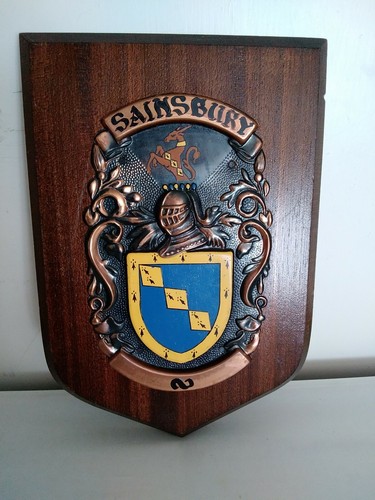 Coat arms for the - coat, sainsbury