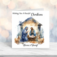 Christmas Nativity Card