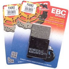 EBC FA063 Organic Brake Pads X2 for Suzuki GSX-R 400 R 88-89