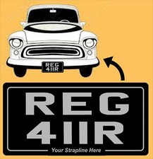 USA American Car 12 x 6 Size