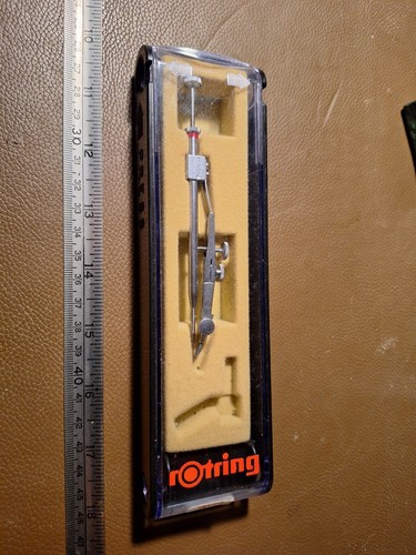 Vintage rotring compass - vintage,