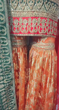 Peach Peach Pink Gharara