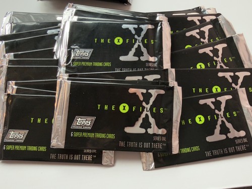 Topps 1996 the files trading - x,