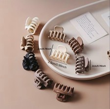 10 PCS Small Matte Hair Clip