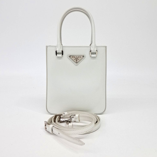 Prada small brushed white - small,
