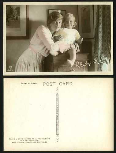 Actress signed gladys cooper - actress,