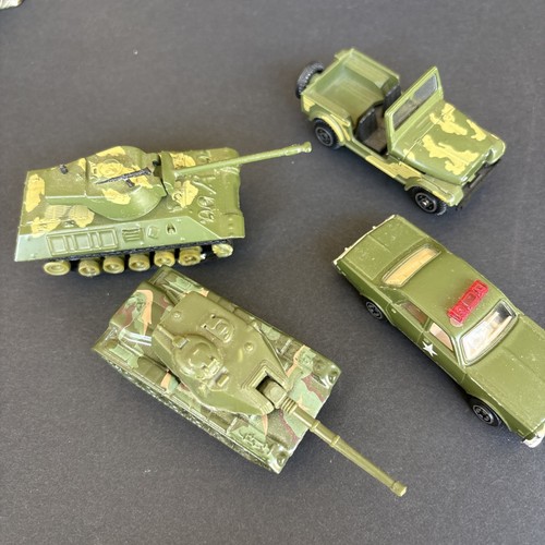 Vintage military toy lot - military,