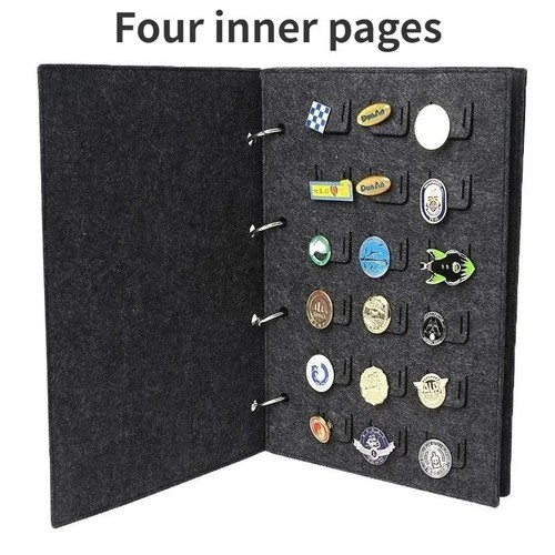 Badge display book felt brooch - badge,