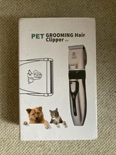 Cordless Electric Pet Hair Clipper Trimmer Kit Grooming Shaver
