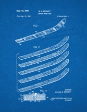 Jumping Water Skis Patent