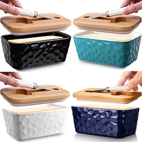 Ceramic french butter dish