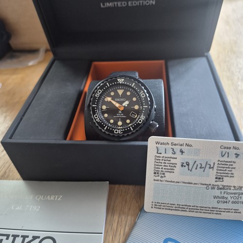 Seiko prospex black - seiko,