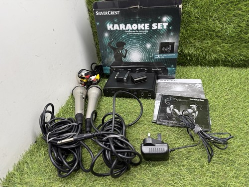 Silver crest dvd karaoke set - crest,