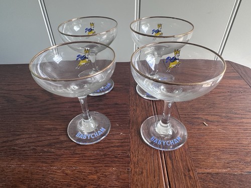 Original babycham glasses - babycham,