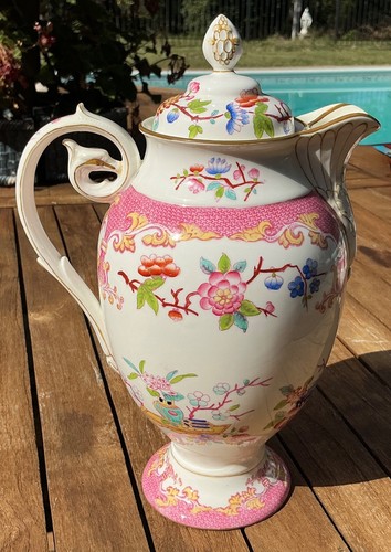 Minton cockatrice pink rare - minton,