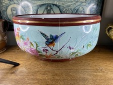 Large Antique French Porcelain Planter - Louis XVI Style, 19thC - 38cm X 25cm