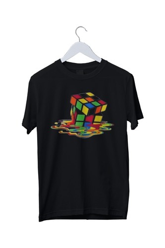 Melting rubik cube game fun - cube,