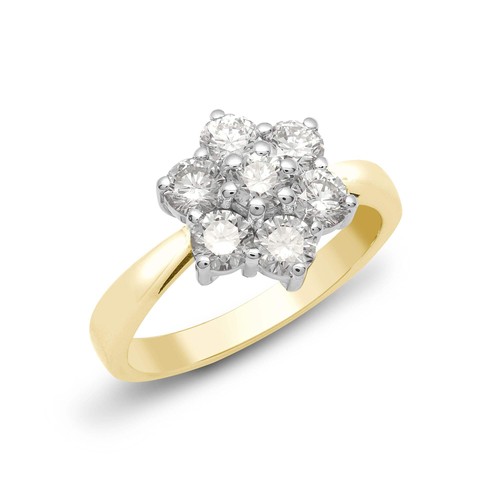18ct 50ct natural diamond - 0.50ct,