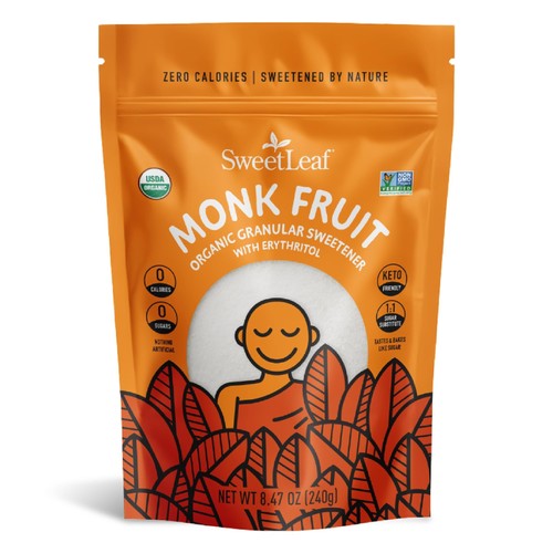 Sweetleaf organic monk fruit - organic,