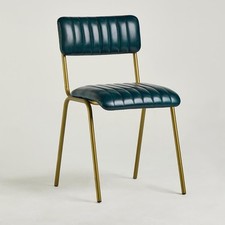 Diner Dining Chair Teal Blue
