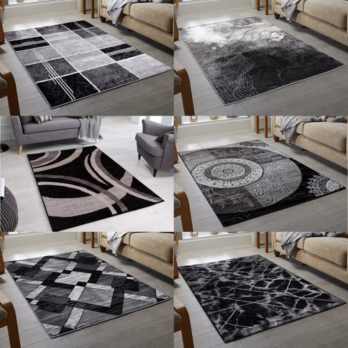Modern contemporary black grey - contemporary,