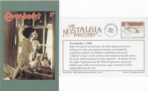Postcard everybody magazine - everybody's,