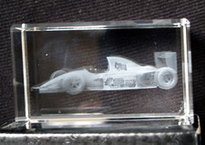 CRYSTAL LASER BLOCK 3D RACING CAR