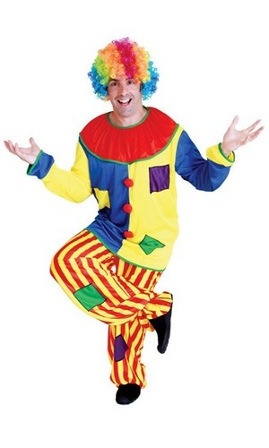 Mens clown costume classic - mens,