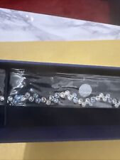 Genuine Signed Swarovski  Blue