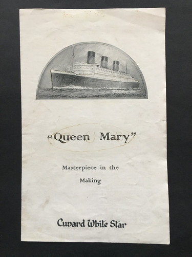 Cunard rms queen mary - queen,