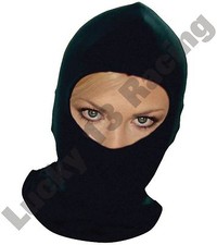 Black balaclava helmet inner