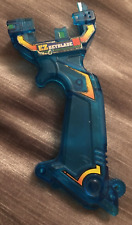 EZ BEYBLADE LAUNCHER GRIP CLEAR BLUE BAKUTEN SHOOT PLASTIC GEN TAKARA GENUINE