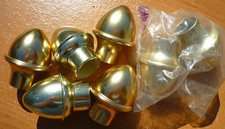 (7) Vintage Brass Finish Acorn