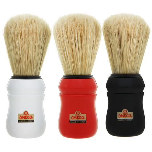 Omega bristle shaving - bristle,
