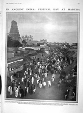 Old 1910 India Festival Madura