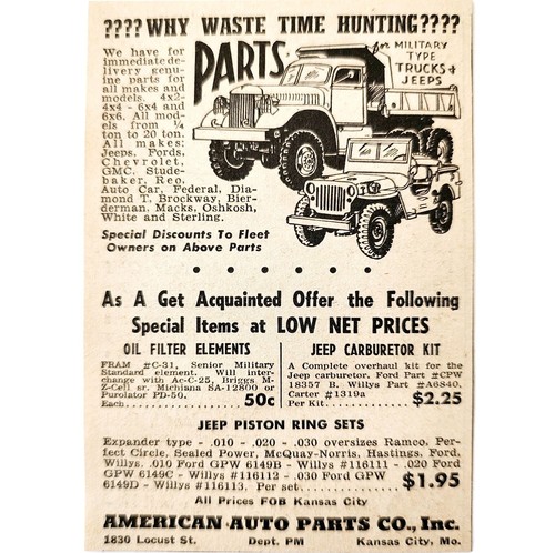 1947 american auto parts - 1947,