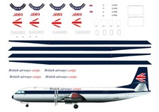 Aviation decals bea cargo - decals,