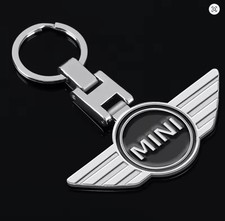 Mini Logo Keychain Key Ring Metal Logo Key Chain Keyring Mini Cooper S One JWC