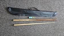 Pot Black 2-Piece Snooker Cue with Case & Chalk – Great Condition 