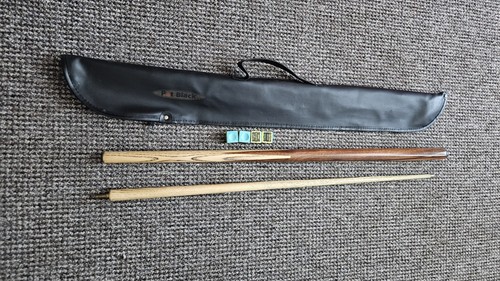 Pot black piece snooker - black, cue