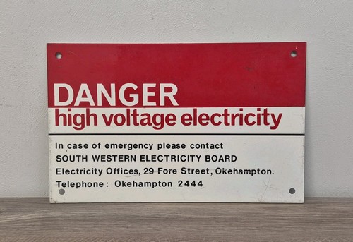 Vintage danger south western - south,