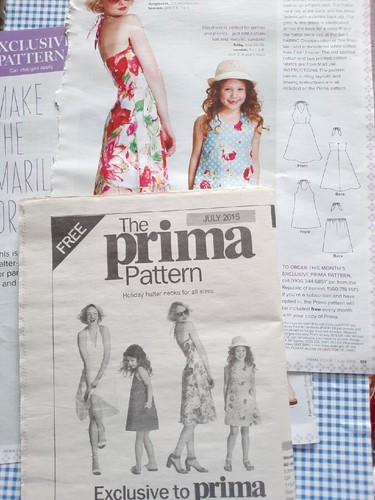 Prima pattern july 2015 dress - july,