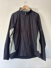 Proquip Silk Touch Golf Jacket Black Green Size M