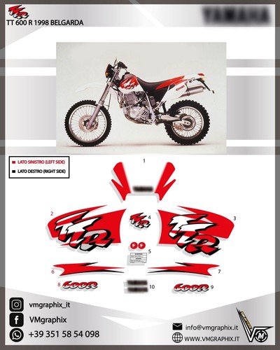 1998 ttr 600 graphics - ttr,