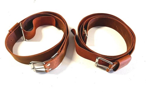 Genuine leather luggage rack - leather,