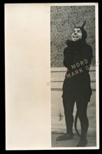 Weird Antique Devil Girl Photo Maybe Halloween Costume