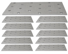 10 x Flat Joining Metal Plates